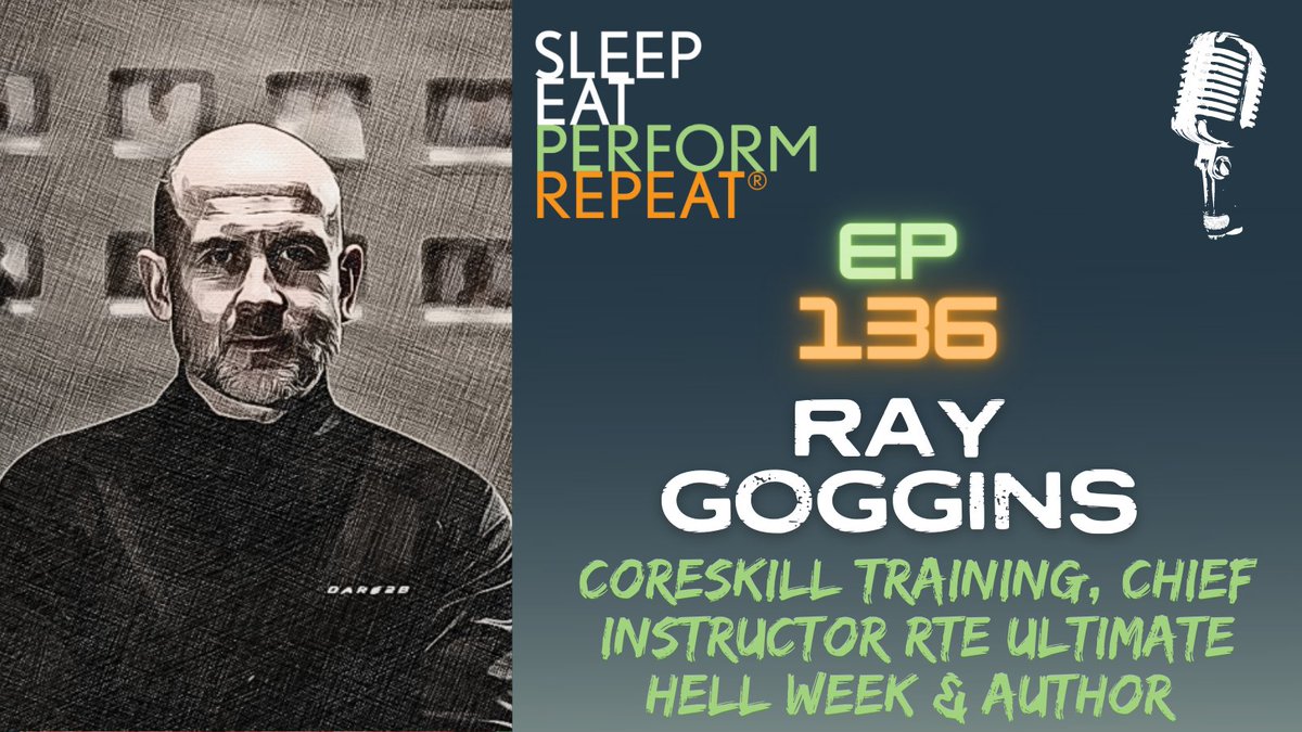 NEW RELEASE 🚨

Ep 136 @goggins_ray, Director - Coreskill Training, Chief Instructor @rte Special Forces Ultimate Hell Week & author of Ranger 22 📙

🎧 Full Ep 👇
Spotify tiny.cc/rwtiuz
Apple tiny.cc/nwtiuz

@dclancyphysio @CiaranDunne

#podcast #SEPR #Ranger22