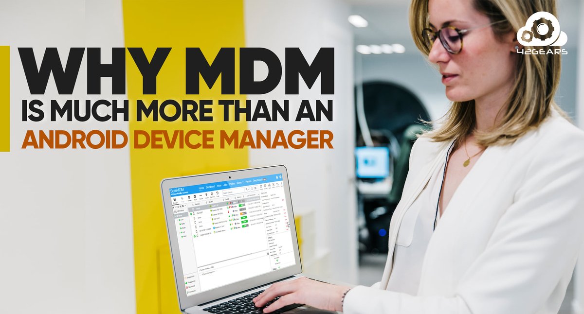 42gears's tweet image. An MDM is a must-have when it comes to Android device management - and device management of any kind, for that matter.
bit.ly/3e22ZFJ
#MDM #Androiddevicemanager #AndroidMDM #devicemanagement #42Gears