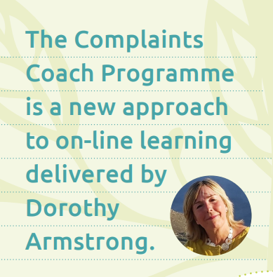 dorothy_DAprof's tweet photo. "We are all human and we all make mistakes" D Tutu Join me for The Complaints Coach: an on-line programme combining all things complaints within a coaching framework. 
Exploring triggers, conflict, bias, emotions, behaviours &amp; incorporating practical tools https://t.co/1YnUh61ZsT https://t.co/jeUEM93VfB