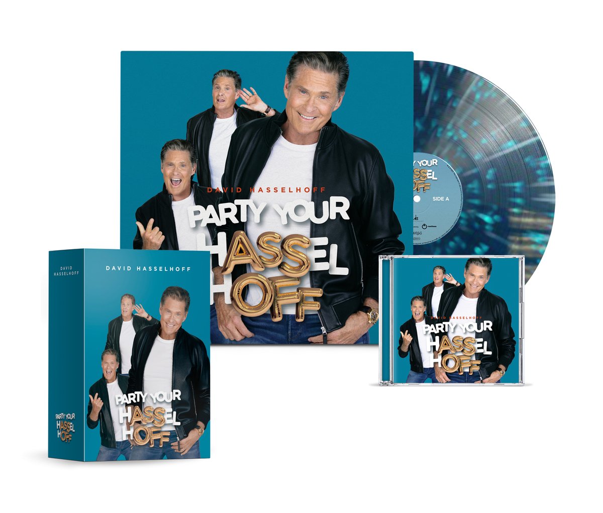 DHoffLive's tweet photo. Will we finally experience a chart-comeback for David Hasselhoff in 2021??? The Album "Party Your Hasseloff" is still out there. Head to https://t.co/2sG5oINQLP to get your copy/copies. The vinyl and he limited Fanbox are almost sold out! Please note that the Vinyl design has tbc https://t.co/bONQvprzmS