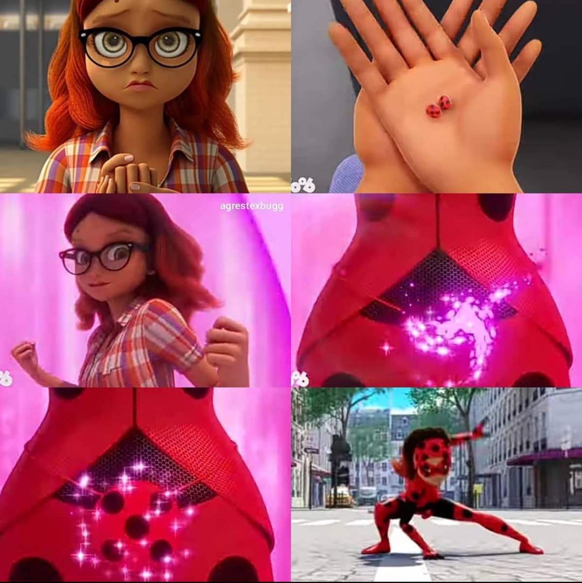 Evet yeni dönüşümler görmek güzel ama Marinette keşke mucizesini KaraKedi'ye verseydi çünkü Bay Böcek'i tekrar görmek çok güzel olurdu ve KaraKedi az da olsa dışlanmış hissetmezdi
#MiraculousSeason4