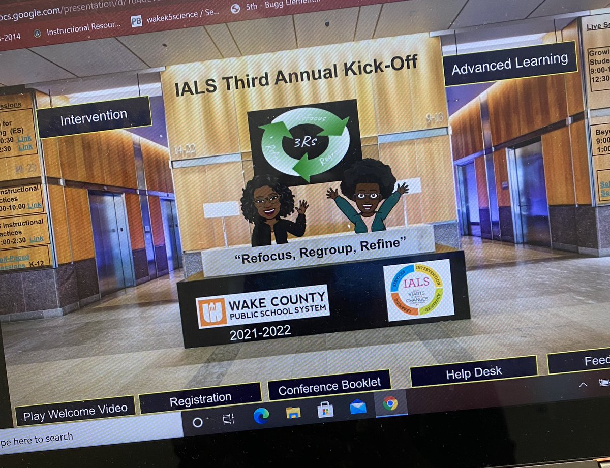 TSmithED1219's tweet image. It’s IALS kickoff day! 🎉@IALS #RefocusRegroupRefine 
@WCPSS