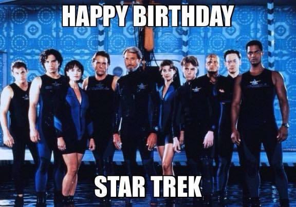 TheGeekStatePod's tweet image. Happy #StarTrekDay