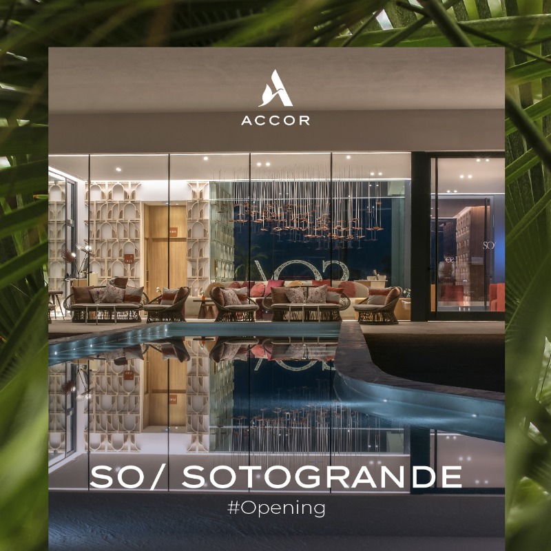 #Accor is excited to announce the opening of SO/ Sotogrande🇪🇸! The newest #luxury &amp; upscale #resort in town offers a "Revolutionized Cortijo" where authentic Andalusian heritage meets contemporary, unconventional design✨.