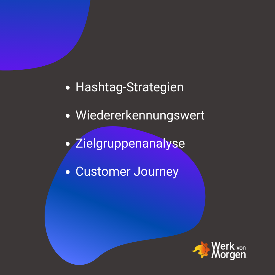 Wer hätte es gedacht... 💁 Wir helfen natürlich gerne dabei diese Punkte für dich in eine einheitliche Strategie zu bringen 🤝

Was sind deine Must Haves in einer Social Media Strategie? 🧐

#wvm #werkvonmorgen #socialmediamarketing #inboundmarketing#socialmediastrategie