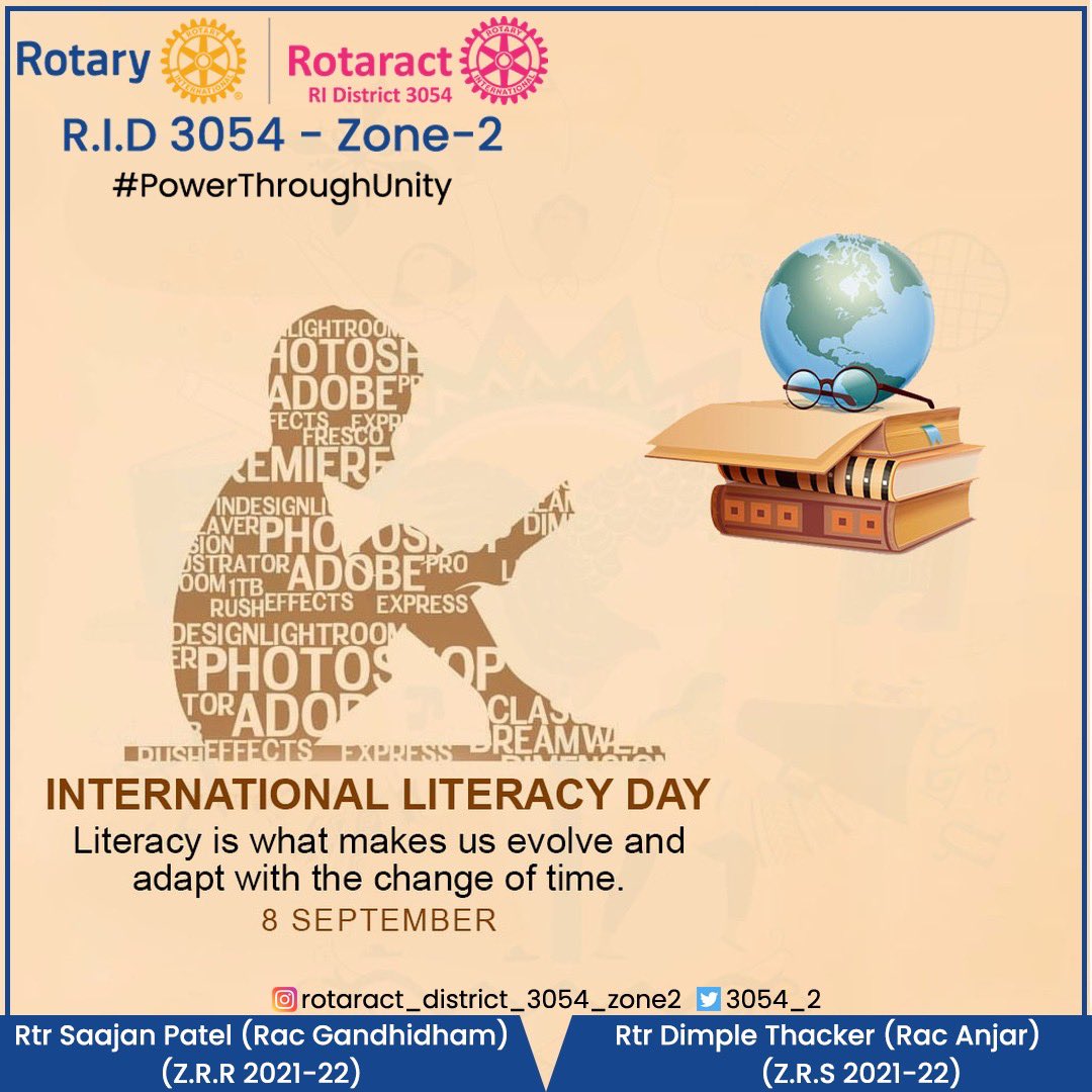 3054_2's tweet photo. #InternationalLiteracyDay #rotaract #rotary #rid3054 #zone2 #PowerThroughUnity #searicmdio #rsamdio https://t.co/KyatOjXiLn