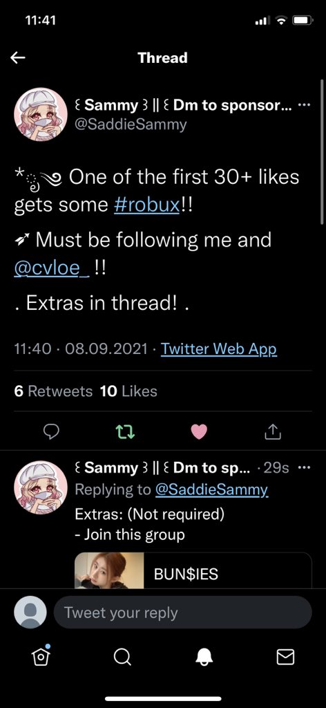 mara9208's tweet photo. @SaddieSammy @cvloe_ done https://t.co/Naf7CyLGS3