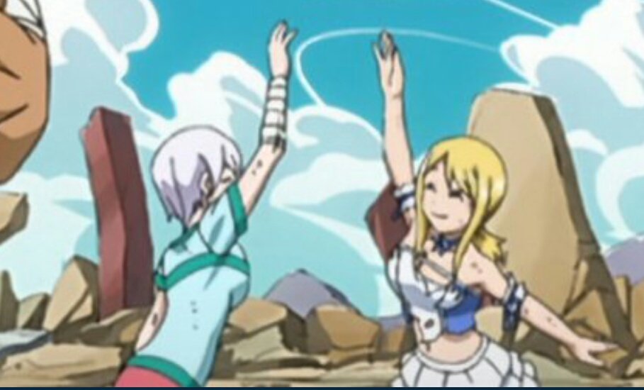 stan_FT_EZ's tweet photo. Lucy and her besties😊😊😊😍😍😍

#LucyHeartfilia #LevyMcgarden #LisannaStrauss #CelestialWizard #SolidScript #AnimalSoul #FairyTail #FairyTail100YearsQuest https://t.co/pTCWV8U9JA