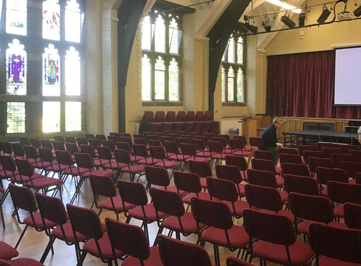 Fabulous buzz with pupils back in school and getting ready for a purposeful term of new exciting experiences and learning opportunities. First full assembly for nearly 2 years and lovely to start in our newly repainted heritage Hall <a href="/TheQueensSchool/">The Queen's School</a>