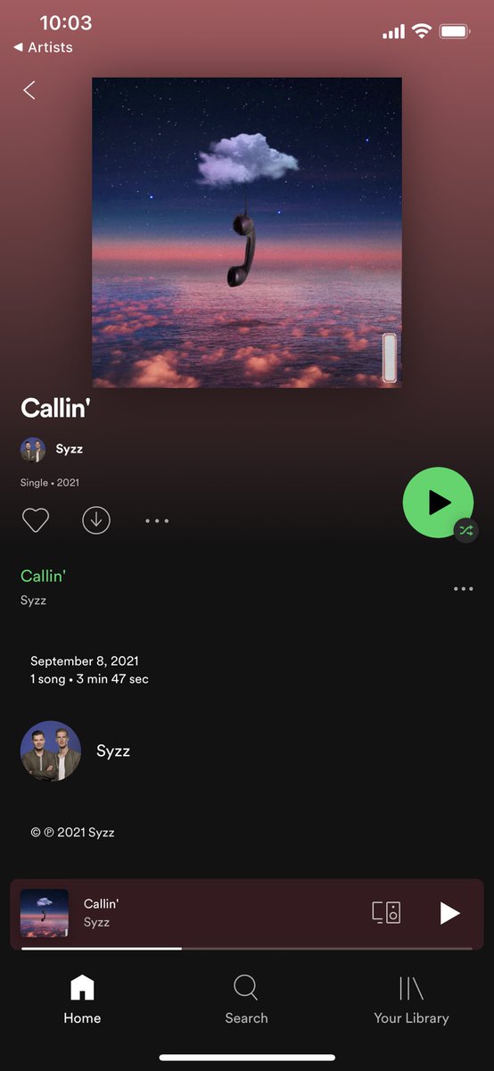 Syzz (@syzzmusic) on Twitter photo How is it possible that someone just releases a song with our artist name and tagged our profile (solo release). Can we please get some sort of authentication system <a href="/spotifyartists/">Spotify for Artists</a> also it takes 10-15 working days for this to be fixed? Hope it doesn’t influence our algorithms… How is it possible that someone just releases a song with our artist name and tagged our profile (solo release). Can we please get some sort of authentication system <a href="/spotifyartists/">Spotify for Artists</a> also it takes 10-15 working days for this to be fixed? Hope it doesn’t influence our algorithms…