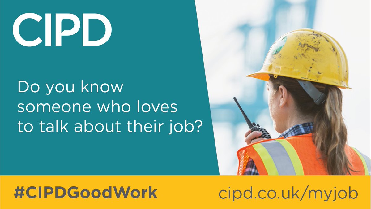 CIPD's tweet photo. Do you know someone who works in the #construction and building trades? We're offering ยฃ55 to people for talking, anonymously, about their job. Share this post with your friends and family and let's improve job quality for everyone! #CIPDGoodWork https://t.co/PllY0199AP https://t.co/7LB44YzPpM