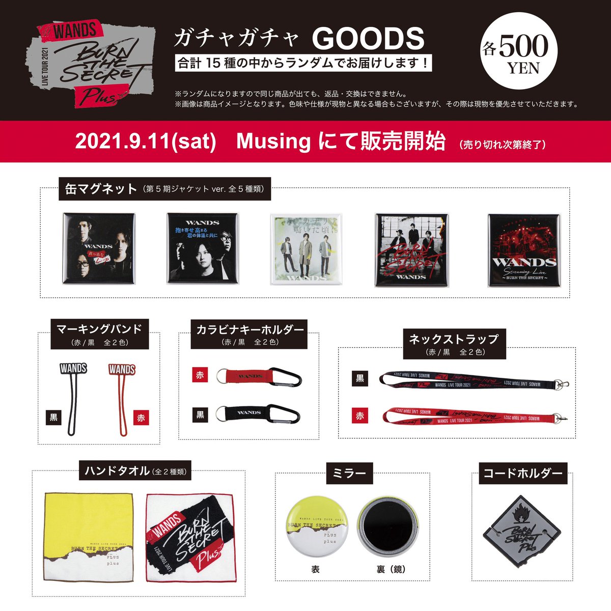 WANDSツアーグッズ WANDS Live Tour 2025 〜TIME STEW〜