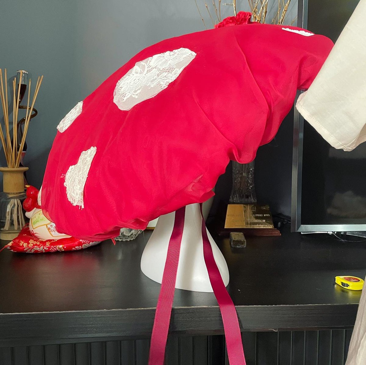 I hopped on the mushroom hat train… might make another one