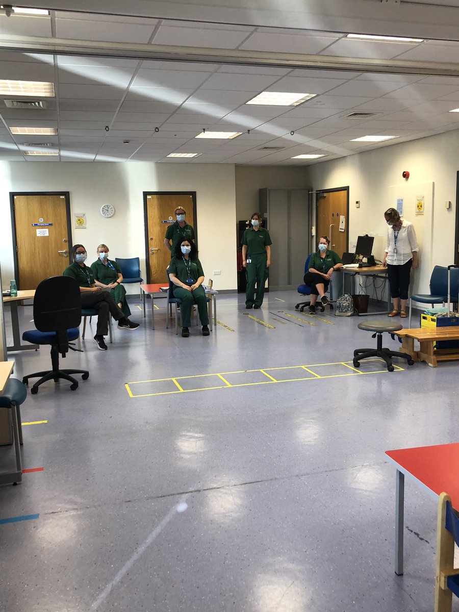 Really productive OT meeting, lots of energy and ideas, all socially distanced! . <a href="/CTS_OT/">Children & Young People's OT Service (LSCFT)</a> <a href="/WeAreLSCFT/">Lancashire & South Cumbria NHS Foundation Trust</a>