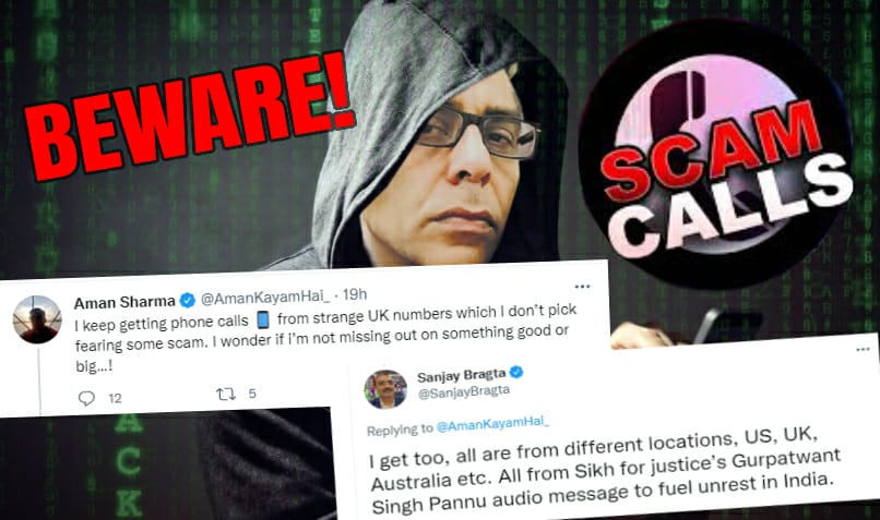 ChopraDilpreet's tweet photo. #BewareOfScamCalls #ShameOnSFJ #ShameOnPannun #ExposeSFJ #KhalistanNotInMyName
@NumeroUnoIndia @s1a1_beashu @bharat47476644 @Navneet02598262 @bharat_da_munda @Ajaiy_Ghorakhal @R_Hindustani09 @Jitende70233781 @MajorSuppoter @neeraj_modi4PM @NEERAJS00304585 @CitizenObserve5 https://t.co/rkKtd8TNPc