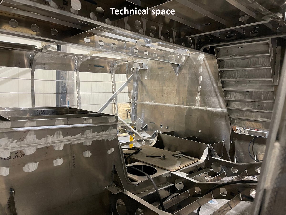 Construction of the hull of RV Adriaen Coenen has progressed considerably during the last weeks. <a href="/NGshipyards/">NG Shipyards</a> plans to complete the hull later this month. Before then, the hull will have to be turned 180 degrees twice. 

Subscribe to the newsletter here👉  bit.ly/ResearchfleetN…