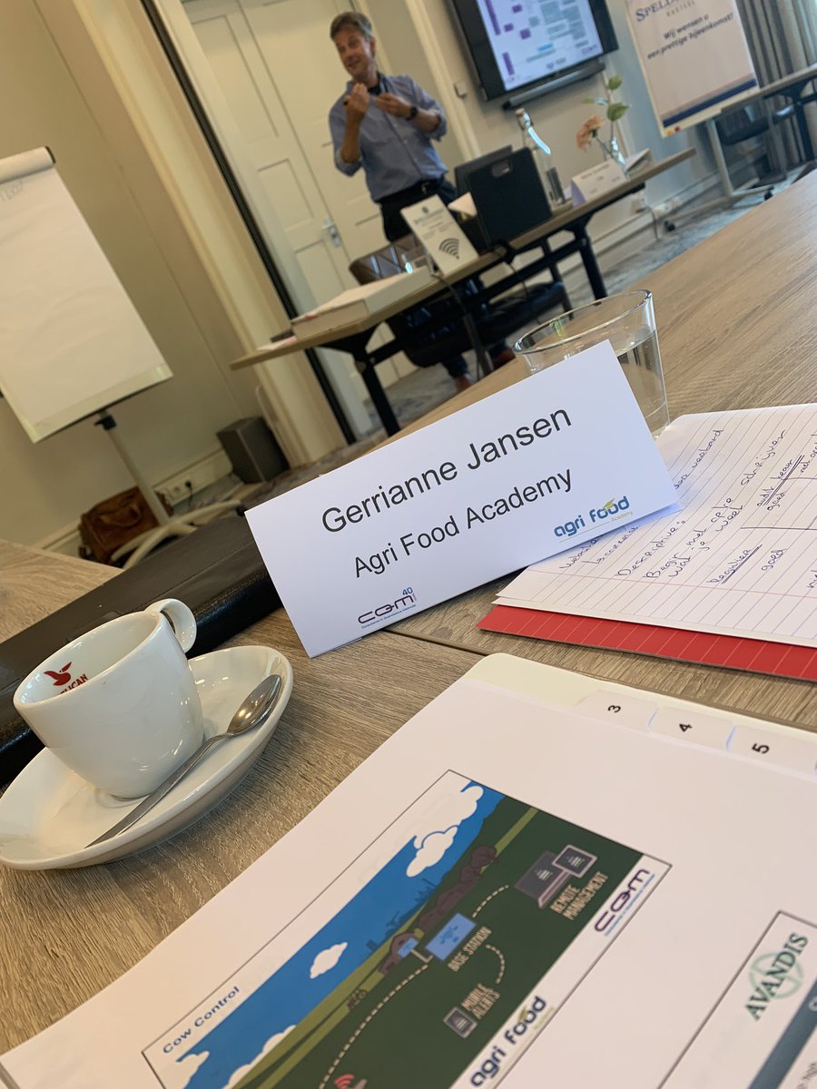 Vandaag ben ik zelf eens de deelnemer ipv alleen de organisatie. Data Science (met Marnix Zoutenbier van <a href="/CQMehv/">CQM</a> ). Wil je er een volgende keer ook bij zijn? Dat kan op 11 feb: agrifoodacademy.nl/training/data-…