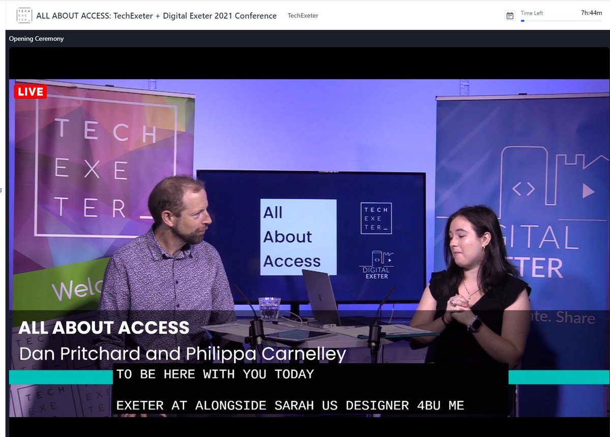 #AllAboutAccess - so excited for this theme 🤘<a href="/TechExeter/">TechExeter</a> / <a href="/DigitalExeter/">Digital Exeter</a>