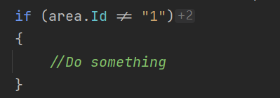 billydev5's tweet image. Want to know how to get this fancy != font in @JetBrainsRider?

Enable ligatures!

See following tweet for the setting.

#dotnet #rider #jetbrains