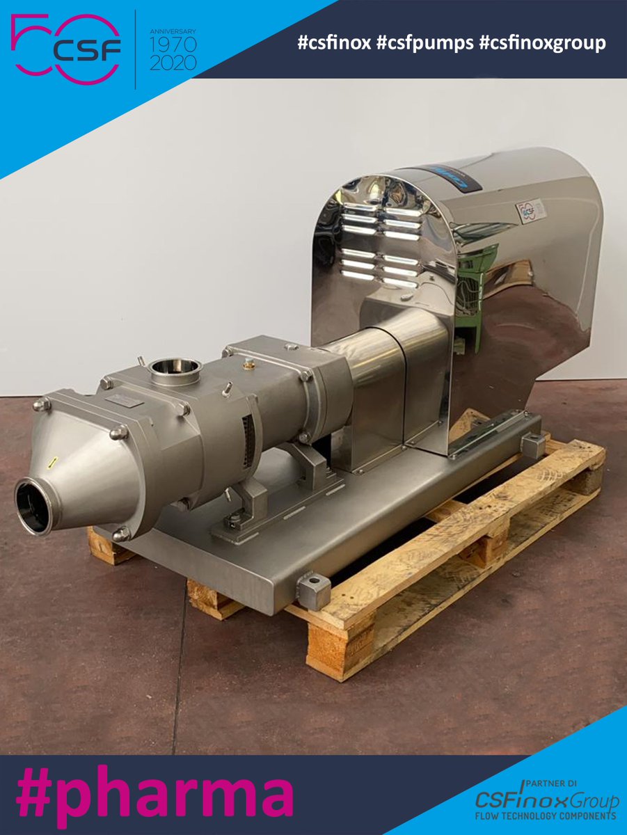 csfinox's tweet image. Our TS Pump for Pharma Application in Sweden.

Shear sensitive 30 000 l/h Pharma-application in ATEX.

Thanks Colly Flowtech AB

#tspump #csfinox #csfpumps #csfinoxgroup
