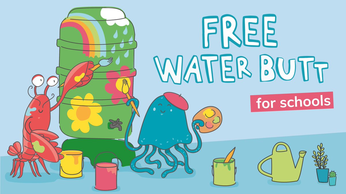 Foundation_BW's tweet image. FREE water butt &amp;amp; competition for Primary Schools with prizes to be won! Not a teacher? No worries pass this on to any schools or your kids school as it's a good 'un! 🎨
bristolwaterfoundation.co.uk/decorate-your-…