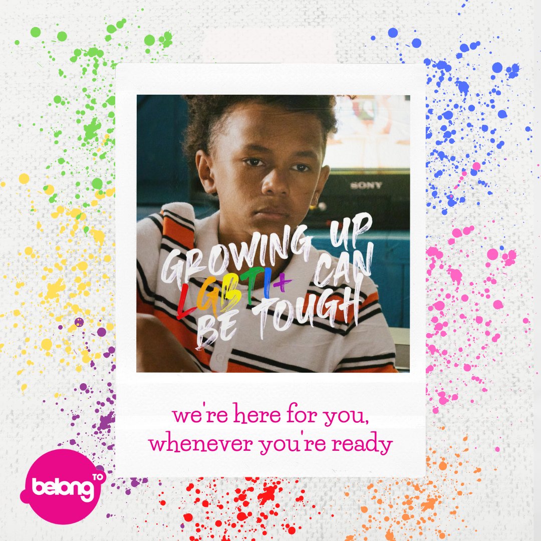 For LGBTI+ young people worries &amp; stress are #BetterOutThanIn, because life opens up when you do 🌈

Taking the brave step of opening up to someone you trust is worth it. Whenever you’re ready, <a href="/BeLonG_To/">AZ</a> are here for you bit.ly/3yaLKIY