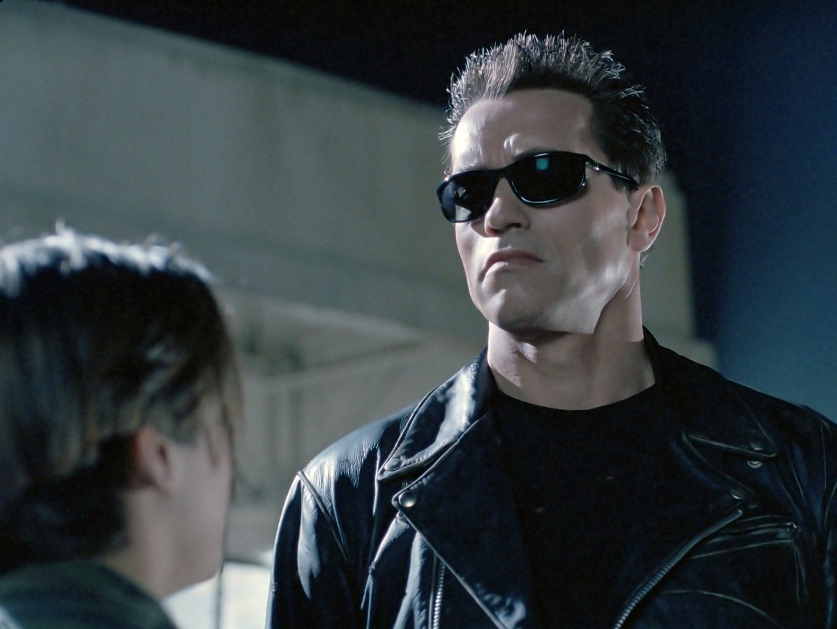 FilmQuoteFun's tweet photo. “Hasta la vista, baby.”

— The Terminator, “Terminator 2: Judgement Day”, 1991.

#FilmQuotes

#Terminator2 #ArnoldSchwarzenegger https://t.co/tfnj7iYRok