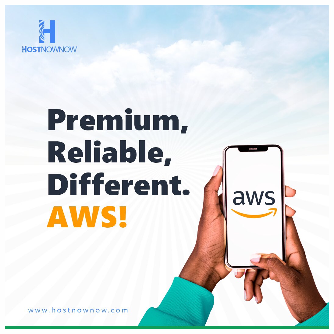 HostNowNow | Tech Company on Twitter: "Enjoy Premium and Reliable Hosting  Deploy your products to the most secure cloud hosting platform at  affordable rates. Coming Soon to HostNowNow! #amazonwebservices #hostnownow  https://t.co/eLhiJJo7ul" /