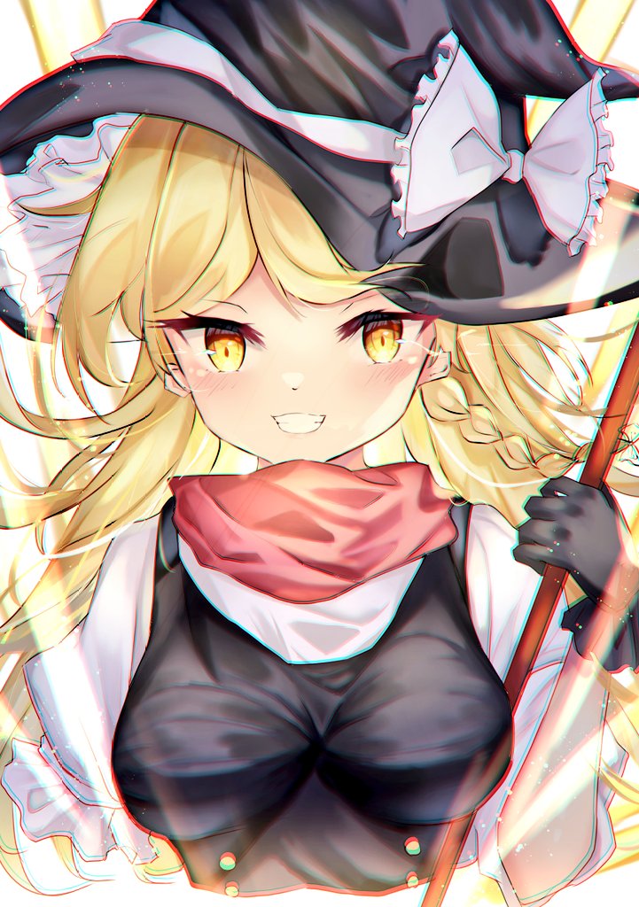 東方「#東方好きと繋がりたい 努力家の魔理沙はいつも本気d