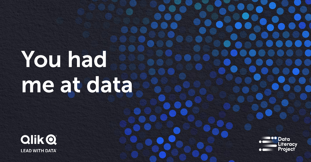 QlikSports's tweet image. Happy #InternationalLiteracyDay! 💡

We&apos;re committed to helping as many people as possible become more #dataliterate. Find out how: bit.ly/2W3lizn #BeDataBrilliant