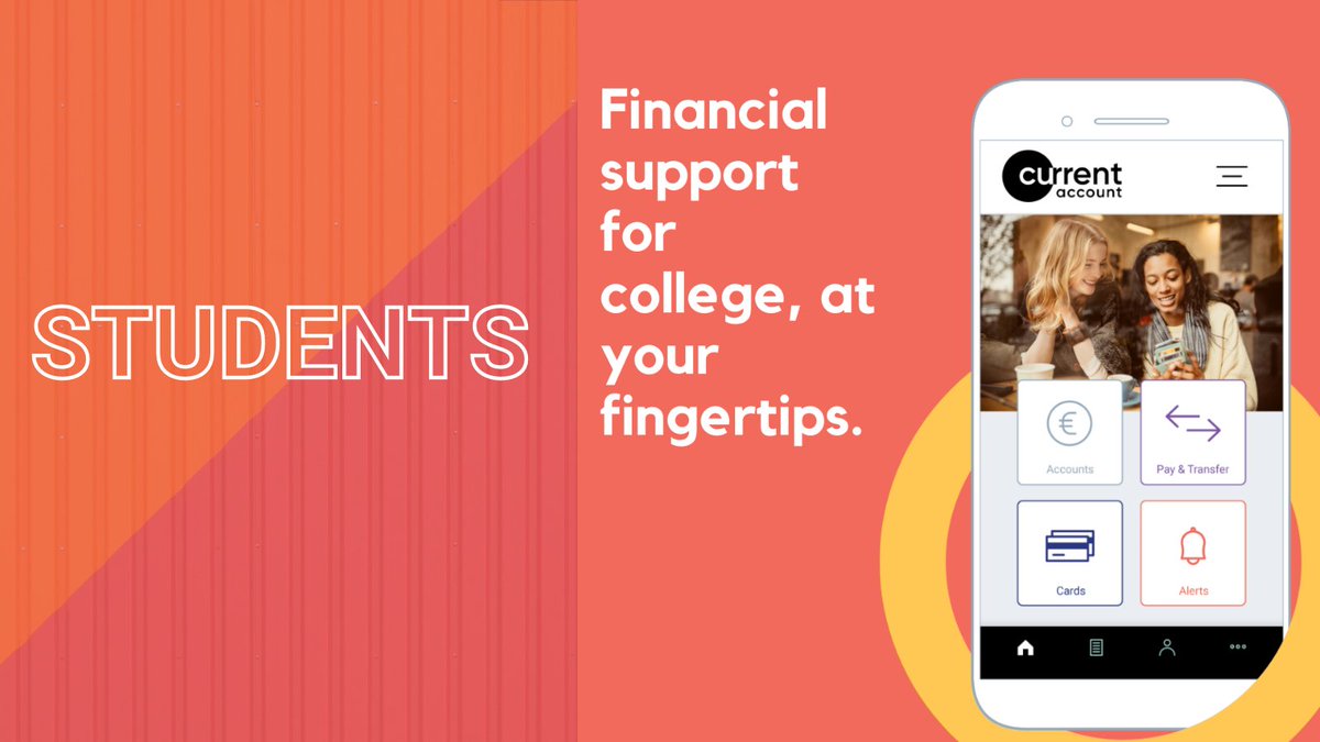 STUDENTS! Sign up for Current Account with your local participating credit union for FREE student banking, 24/7 support, contactless payments, and access to student loans - currentaccount.ie/how-to-sign-up. 

#studentbanking #studentloan #signupnow #currentaccount #bankwithyourcreditunion