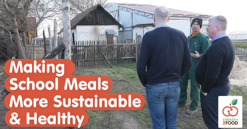 SciFoodHealth's tweet photo. 🍽️ Making #schoolmeals more sustainable &amp; healthy through short supply chains is possible! How?

🎙️ Listen to Dr Richard Simmons, from University of Stirling, elaborating on all this &amp; more with insights from action research in Serbia, in this #Strength2Food podcast special. 🇷🇸👇