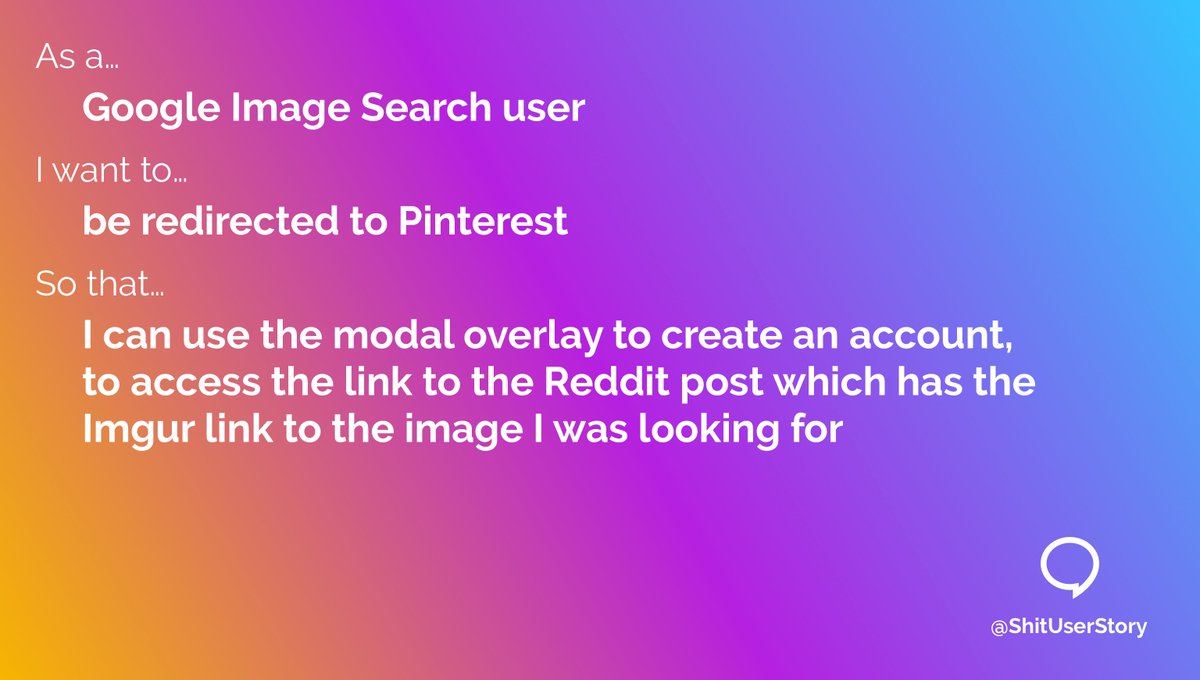 Shit User Story tweet media