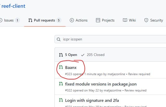 micro_os's tweet image. $REEF
reef.finance

found this on git.

looks like #reefapp @ReefDeFi will connect to #reefcard @BaanxGroup

wowww 🎉🎉🎉🚀🚀

Hold $REEF &amp;amp; $KANA
get some NFT from @KanaloaNetwork

"To Infinity and Mooon"
10$

#ADA #bunny #MATIC
#BSC #SOLANA #DOT #Ethereum #BTC #bnb