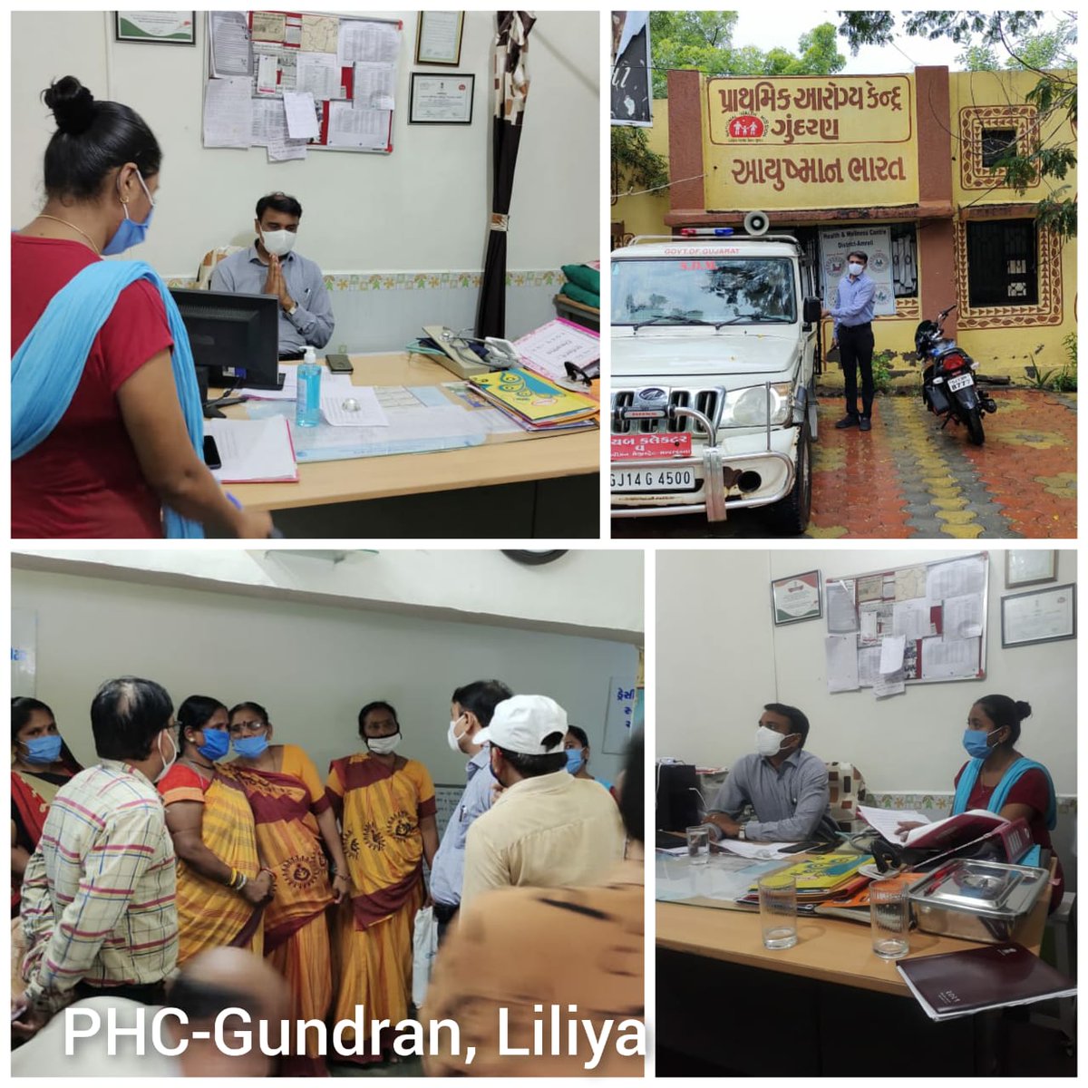 SdmSavarkundla's tweet photo. Visited some villages of Subdivision, 
#Vaccination
#PHCVisit
#Revenueinspection
#Flood
@pkumarias @CollectorAmr @ddoamreli https://t.co/CfNw0ghWYe