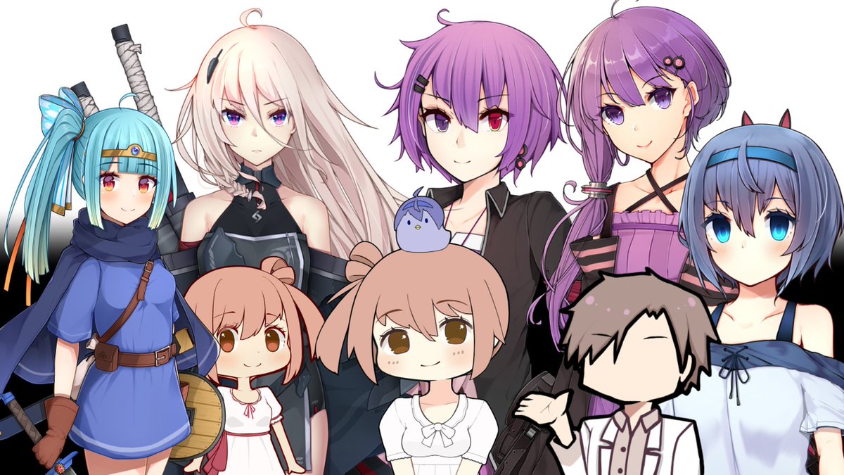 96きつねさんの立ち絵再公開あ゛り゛がと゛う゛ござい゛ま゛ず