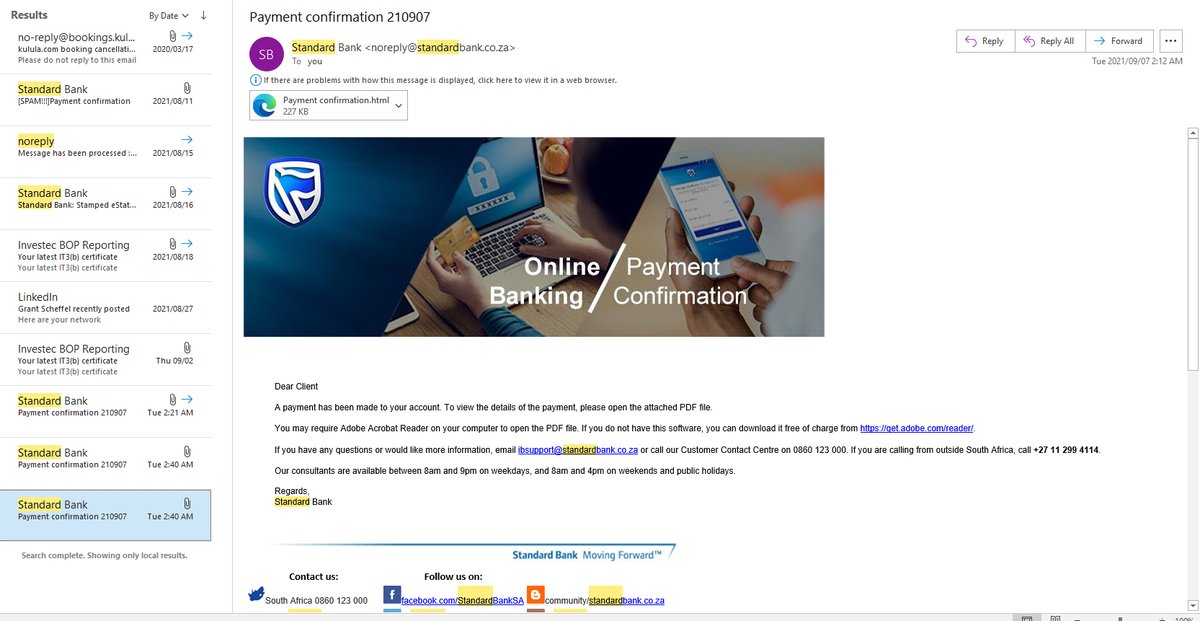 Chadnaude1's tweet photo. @StandardBankZA https://t.co/AqLdYbajRd