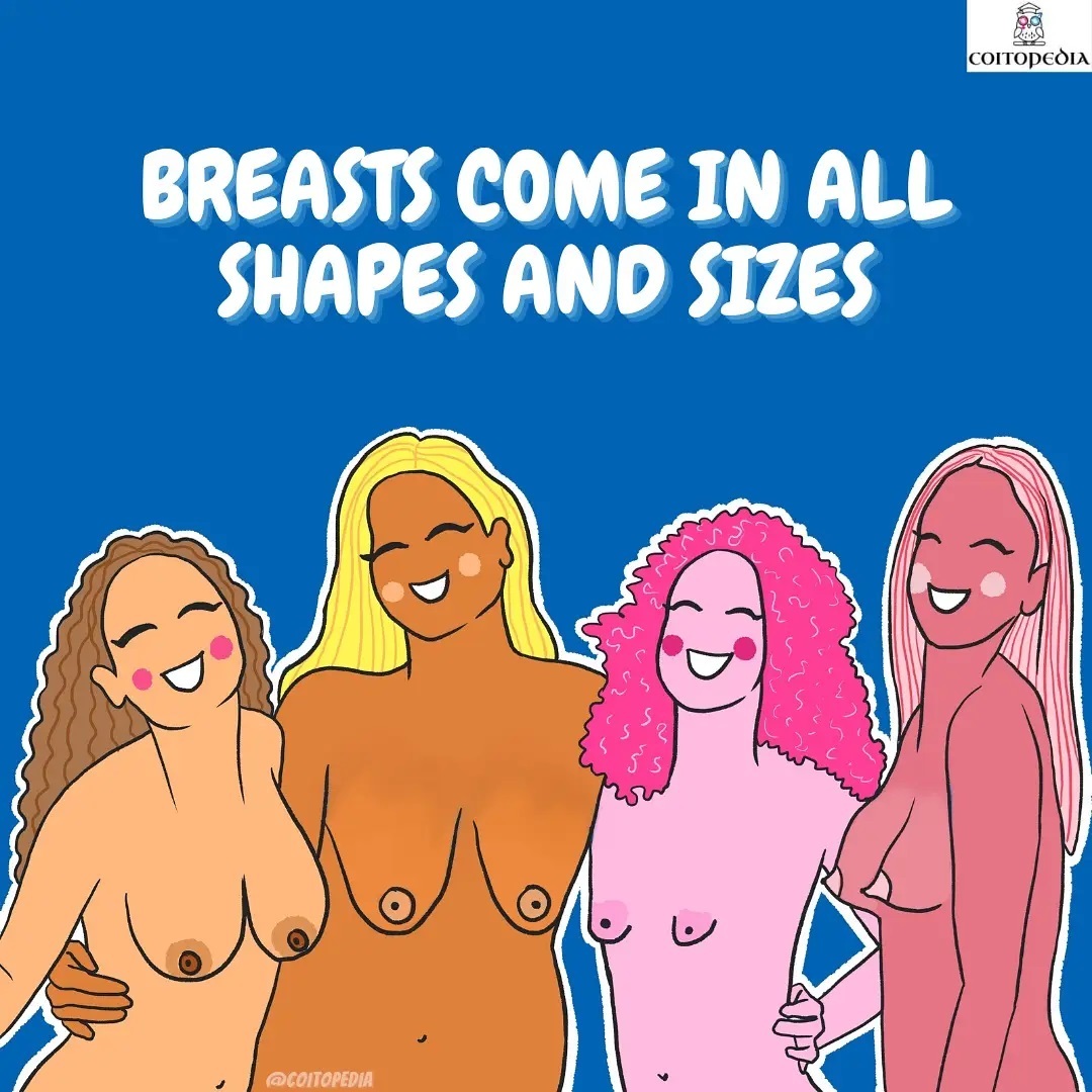 Breasts Come In All Shapes And Sizes, Be Content!