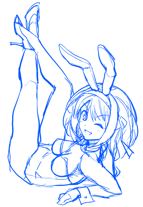 だめだ、このポーズ描いた気がする…
描いたか?どうだっけ…ハルヒ描きすぎてわかんねぇ… 