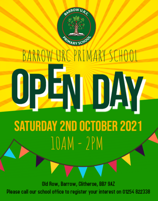 We are looking forward to welcoming new families along to our Open Day on Saturday 2nd October. If you know any parents of children that are due to start in September 2022 or families moving into the area then please can you tag them in to this post. Thank you.