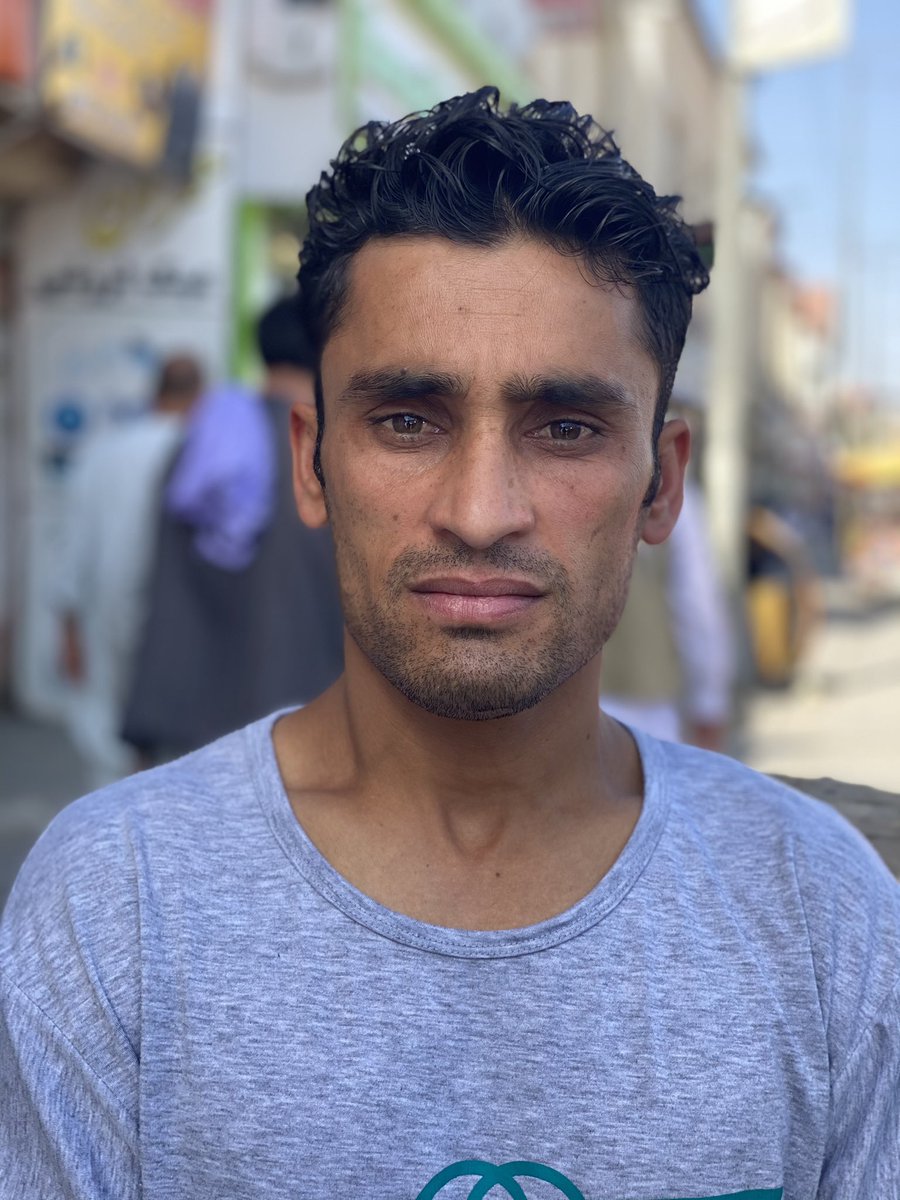 This is Tawfiq. He asked me to show you his face. He’s the bravest man I met in a long time. He spent 3 hours in detention for asking the Taliban if I could film today’s protest in Kabul. <a href="/euronews/">euronews</a>