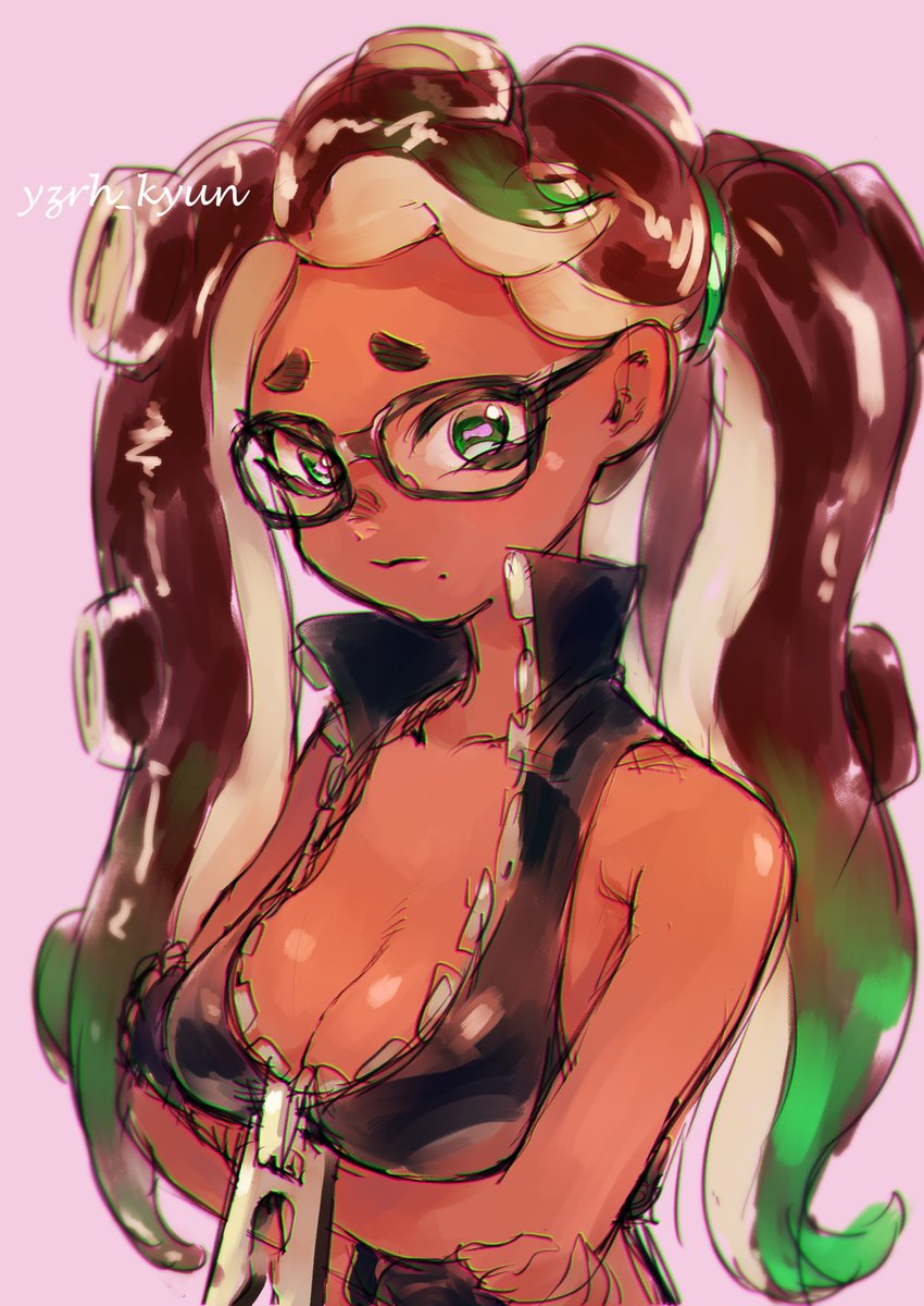 イイダ(スプラトゥーン) 「メガネイイダ | 杠 憲太(ゆずりは けんた) #pixiv 」|杠憲太(ﾕｽﾞﾘﾊｹﾝﾀ)の