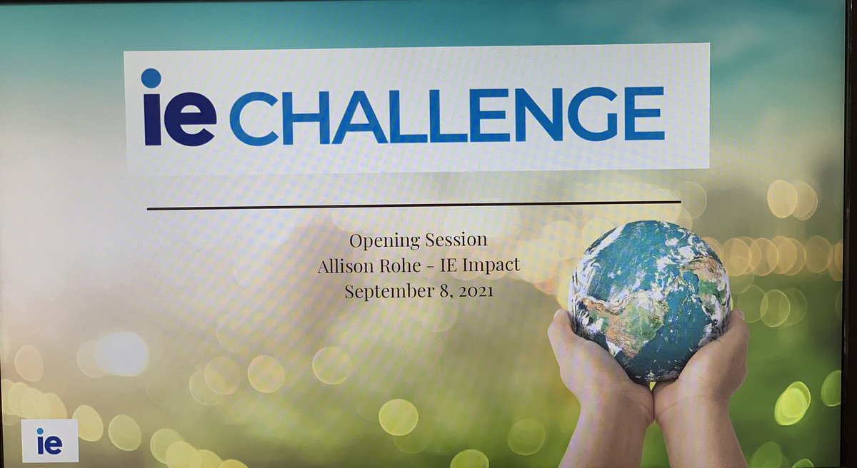 We’ve kicked off <a href="/IEuniversity/">IE University</a>’s very first multi-school #IEChallenge where business, economics international relations, design and law students work together to help amplify or scale their startup-clients’ impact on society &amp; the planet. #diversity #ieimpact #sustainability