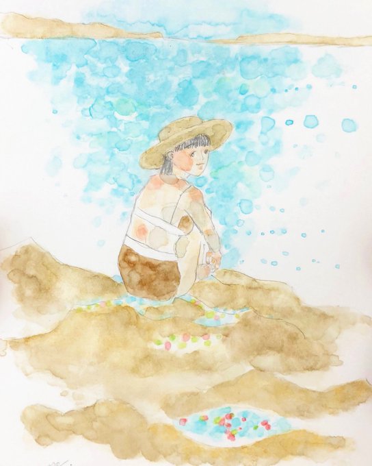 海の絵のtwitterイラスト検索結果 古い順