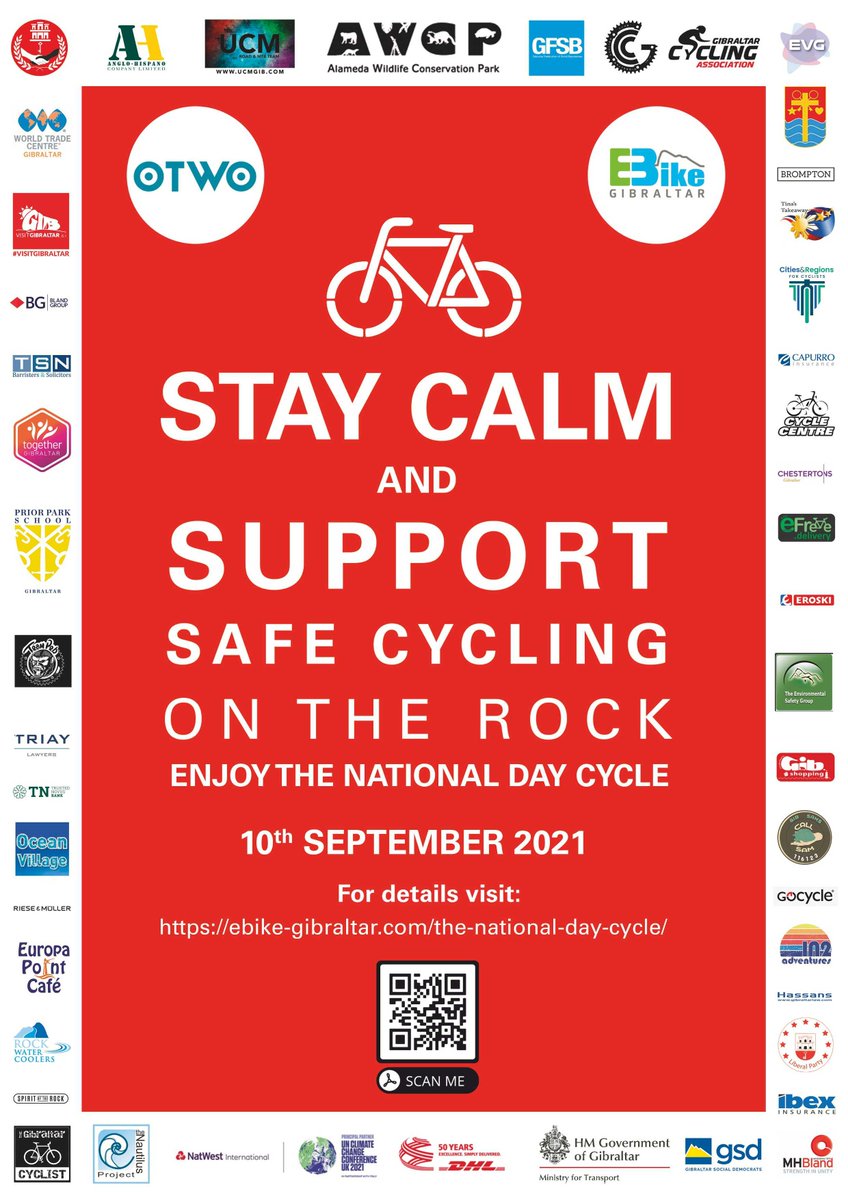 We're proud to be supporting <a href="/EbikeGibraltar/">EBike-Gibraltar</a>'s Safe Cycling on the Rock scheme, 'National Day Cycle' encouraging more cyclists who will then use cars and motorbikes less 😊🚴

Find out more and get involved 👉  ebike-gibraltar.com/blogs/the-nati…