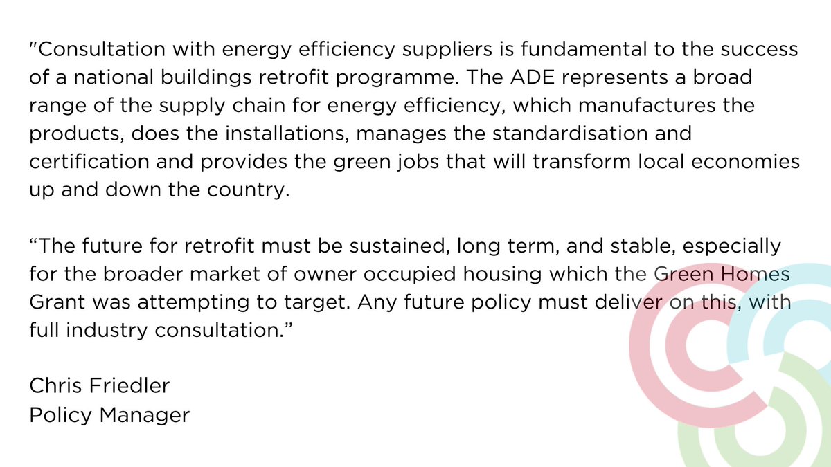 The @NAOorguk has today published its assessment of the #Greenhomesgrant. 👇 for our comment #energyefficiency #netzero #decarbonisation