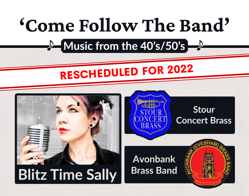 TracySollis's tweet photo. Hi All, unfortunately we have had to postpone the “Come Follow The Band” event originally scheduled for Fri 17th Sept 2021. Many apologies about this.
A refund can be requested by completing the form here:
https://t.co/DkAtHbUXWJ. We can help you with this form at the shop. https://t.co/BnZskJv8H4