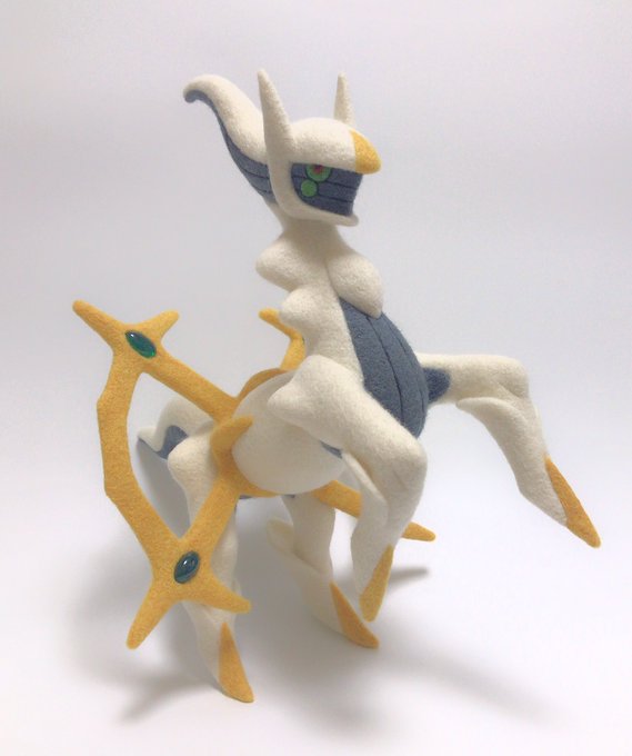 幻のポケモン アルセウス を羊毛フェルトで再現 完成度に驚きの声 おたくま経済新聞