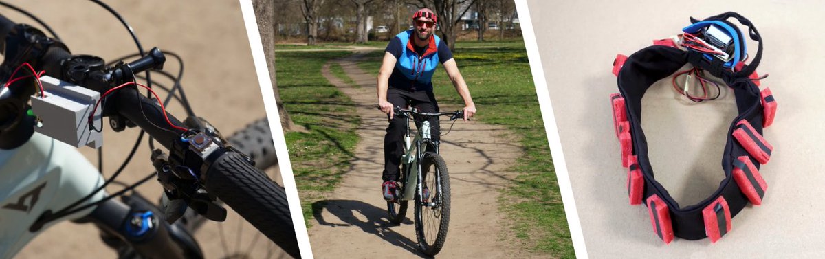 Our workshop paper on supporting leisure bicycle rides with a vibrotactile headband as compass is online! dl.gi.de/handle/20.500.…