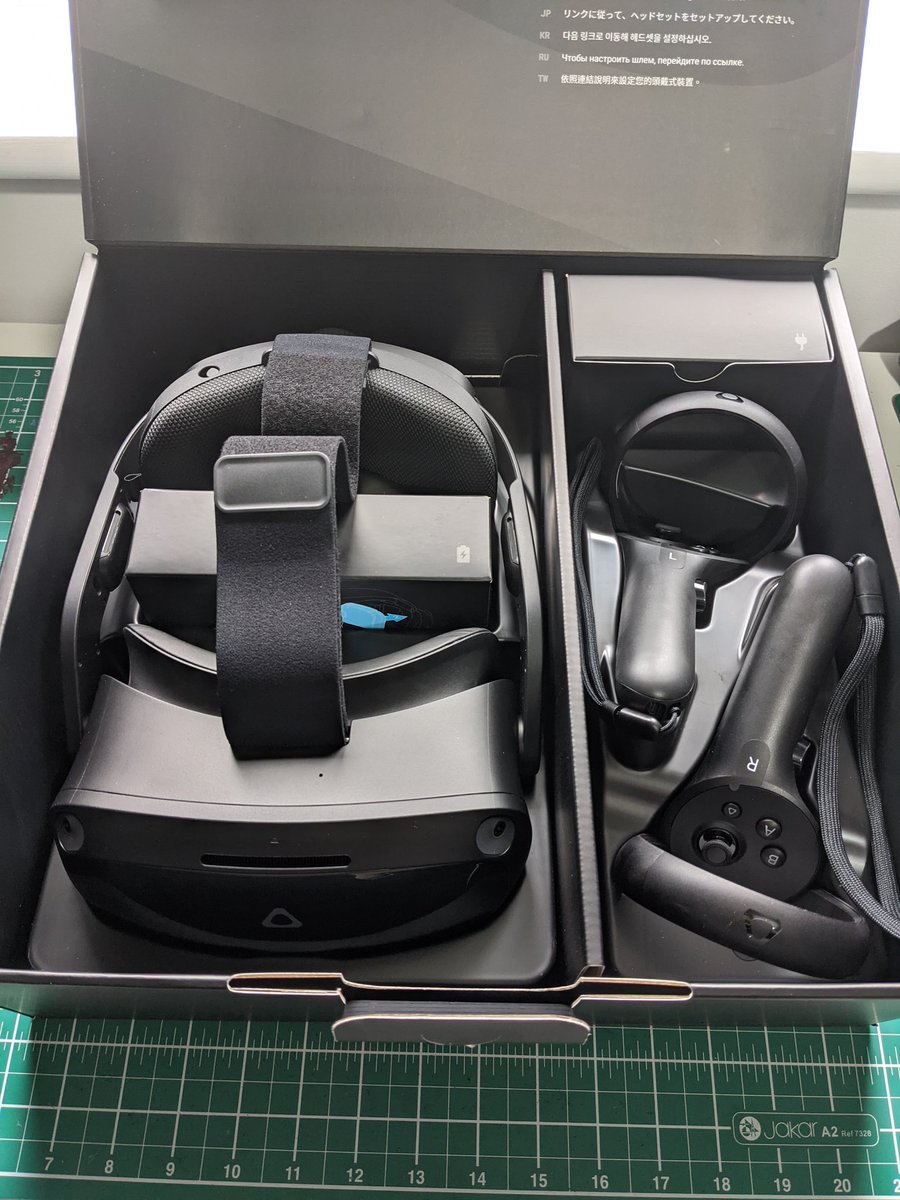 GDXR_Learn's tweet photo. Smells like a new car. So hyped to start developing on it and making some YouTube tutorials. 

Is there anything you'd like to see or for me to cover? 
#ue4 #vr #virtualreality #gamedev #elearning #vive #vivefocus3 #vivevr #gamedevelopment  #gamedeveloper #YouTube https://t.co/Yi3KN8ok06